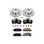 PowerStop KCOE699 - Power Stop 90-00 Honda Civic Front Autospecialty Brake Kit w/Calipers