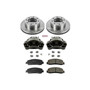 PowerStop KCOE6545 - Power Stop 2012 Ford F-350 Super Duty Front Autospecialty Kit w/Cals