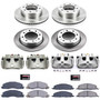 PowerStop KCOE7141 - Power Stop 13-18 Ram 3500 Front & Rear Autospecialty Kit w/Cals