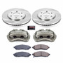 PowerStop KCOE8324 - Power Stop 2019 Nissan Frontier Front Autospecialty Brake Kit w/Calipers