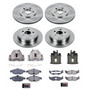 PowerStop KCOE8969 - Power Stop 01-06 Dodge Stratus Front & Rear Autospecialty Kit w/Cals