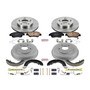 PowerStop KOE15112DK - Power Stop 2012 Honda Civic Sedan Front & Rear Autospecialty Brake Kit