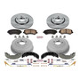 PowerStop KOE15013DK - Power Stop 01-03 Chrysler Voyager Front & Rear Autospecialty Brake Kit