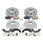 PowerStop KOE15209DK - Power Stop 01-07 Ford Escape Front & Rear Autospecialty Brake Kit