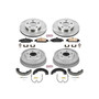 PowerStop KOE15161DK - Power Stop 04-05 Chevrolet Classic Front & Rear Autospecialty Brake Kit