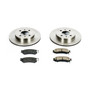 PowerStop KOE1515 - Power Stop 91-92 Saturn SC Front Autospecialty Brake Kit