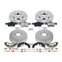 PowerStop KOE15258DK - Power Stop 10-12 Ford Escape Front & Rear Autospecialty Brake Kit