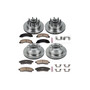 PowerStop KOE1892 - Power Stop 99-01 Ford F-250 Super Duty Front & Rear Autospecialty Brake Kit