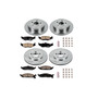 PowerStop KOE1677 - Power Stop 96-00 Plymouth Breeze Front & Rear Autospecialty Brake Kit
