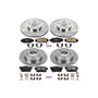 PowerStop KOE2440 - Power Stop 06-11 Honda Civic Front & Rear Autospecialty Brake Kit