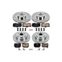 PowerStop KOE2368 - Power Stop 06-07 Subaru Impreza Front & Rear Autospecialty Brake Kit PowerStop KOE2368 - Power Stop 06-07 Subaru Impreza Front & Rear Autospecialty Brake Kit