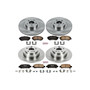 PowerStop KOE2748 - Power Stop 04-06 Subaru Baja Front & Rear Autospecialty Brake Kit