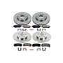 PowerStop KOE2733 - Power Stop 2004 Cadillac Seville Front & Rear Autospecialty Brake Kit