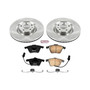 PowerStop KOE2934 - Power Stop 04-09 Audi S4 Front Autospecialty Brake Kit