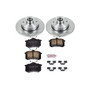 PowerStop KOE370 - Power Stop 90-92 Volkswagen Corrado Rear Autospecialty Brake Kit