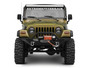 Raxiom J106746 - 97-06 Jeep Wrangler TJ 50-In LED Light Bar Windshield Mount w/ Auxilliary Bracket