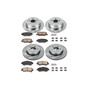 PowerStop KOE2832 - Power Stop 07-11 Dodge Nitro Front & Rear Autospecialty Brake Kit