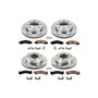 PowerStop KOE4454 - Power Stop 2005 Chevrolet Silverado 1500 HD Front & Rear Autospecialty Brake Kit