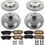 PowerStop KOE4445 - Power Stop 03-05 Hyundai Sonata Front & Rear Autospecialty Brake Kit
