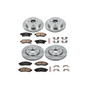 PowerStop KOE4062 - Power Stop 05-18 Nissan Frontier Front & Rear Autospecialty Brake Kit