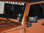 Raxiom J106739 - 07-18 Jeep Wrangler JK Windshield Mounted Dual Light Brackets