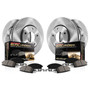 PowerStop KOE4096 - Power Stop 06-11 Buick Lucerne Front & Rear Autospecialty Brake Kit