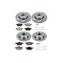 PowerStop KOE4430 - Power Stop 01-07 Volvo S60 Front & Rear Autospecialty Brake Kit