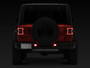 Raxiom J134140-JL - 18-23 Jeep Wrangler JL Moab Rubicon Sahara Axial LED Rear Bumper Reflector Lights- Clear