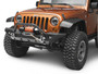 Raxiom J135442 - 97-18 Jeep Wrangler TJ & JK 6-LED Headlights w/ Partial Halo- Blk Housing (Clear Lens)