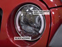 Raxiom J135442 - 97-18 Jeep Wrangler TJ & JK 6-LED Headlights w/ Partial Halo- Blk Housing (Clear Lens)