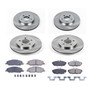 PowerStop KOE5450 - Power Stop 11-14 Ford Mustang Front & Rear Autospecialty Brake Kit