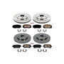 PowerStop KOE5524 - Power Stop 2011 Buick LaCrosse Front & Rear Autospecialty Brake Kit