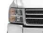 Raxiom S122323 - 07-14 Chevrolet Silverado 1500 Axial OEM Rep Headlights- Chrome Housing (Clear Lens)