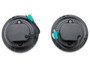 Raxiom J167194 - 07-18 Jeep Wrangler JK Axial Series 7-In Dragon Eye LED Headlights- Blk Housing (Clear Lens)