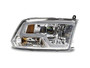 Raxiom R111517 - 09-18 Dodge RAM 1500 Non-Projector LED Halo Headlights- Chrome Housing (Clear Lens)