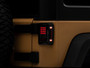 Raxiom J141585 - 07-18 Jeep Wrangler JK Axial Series LED Tail Lights- Blk Housing (Clear Lens)