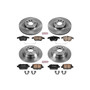 PowerStop KOE5610 - Power Stop 07-11 Volvo S80 Front & Rear Autospecialty Brake Kit