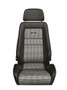 Recaro 088.00.0B25-01 - Classic LX Seat - Black Leather/Pepita Fabric