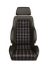 Recaro 089.00.0B28-01 - Classic LS Seat - Black Leather/Classic Checkered Fabric