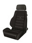 Recaro 089.00.0B27-01 - Classic LS Seat - Black Leather/Classic Corduroy