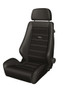 Recaro 088.00.0B27-01 - Classic LX Seat - Black Leather/Classic Corduroy