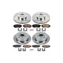 PowerStop KOE6110 - Power Stop 08-10 Subaru Impreza Front & Rear Autospecialty Brake Kit PowerStop KOE6110 - Power Stop 08-10 Subaru Impreza Front & Rear Autospecialty Brake Kit