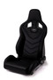Recaro 410.2GT.3163 - Sportster GT Passenger Seat - Black Nardo/Black Nardo