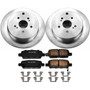 PowerStop KOE6100 - Power Stop 09-13 Suzuki Grand Vitara Rear Autospecialty Brake Kit