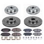 PowerStop KOE5923 - Power Stop 10-11 Hyundai Genesis Front & Rear Autospecialty Brake Kit