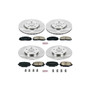 PowerStop KOE5960 - Power Stop 12-16 Chrysler Town & Country Front & Rear Autospecialty Brake Kit