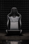 Recaro 414.2OR.3206 - Cross Sportster ORV Passenger Seat - Black Vinyl/Grey Vinyl