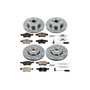 PowerStop KOE6358 - Power Stop 07-09 Mercedes-Benz E350 Front & Rear Autospecialty Brake Kit