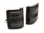 Raxiom SD18249 - 11-16 Ford F-250/F-350 Super Duty Axial LED SEQL Switchback Side Mirror Marker Lamps- Smoked