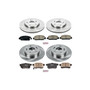 PowerStop KOE6516 - Power Stop 13-17 Honda Accord Front & Rear Autospecialty Brake Kit